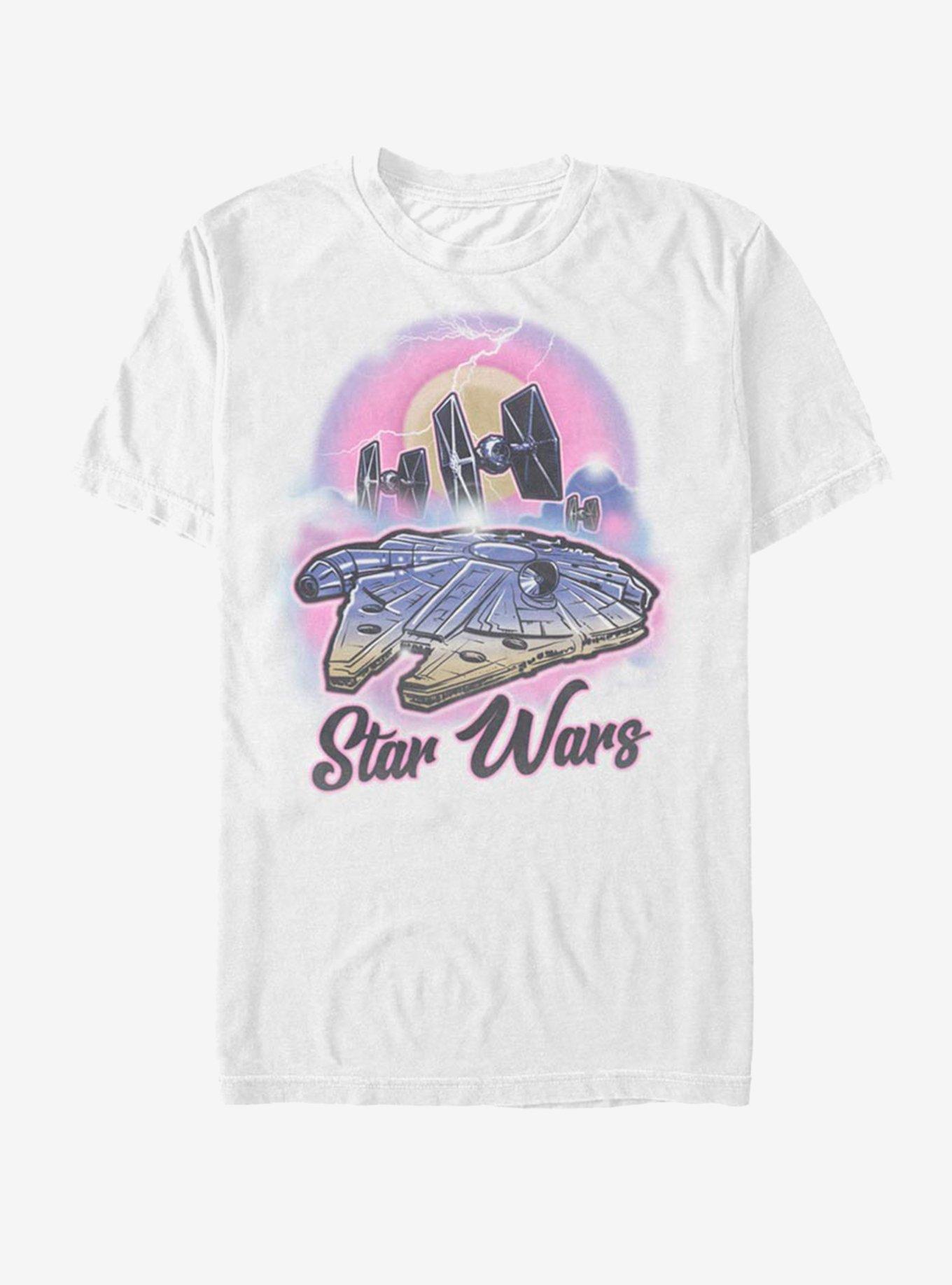 Star Wars In the Clouds T-Shirt, WHITE, hi-res