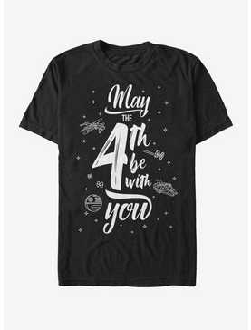 Star Wars Space Text May Fourth T-Shirt, , hi-res