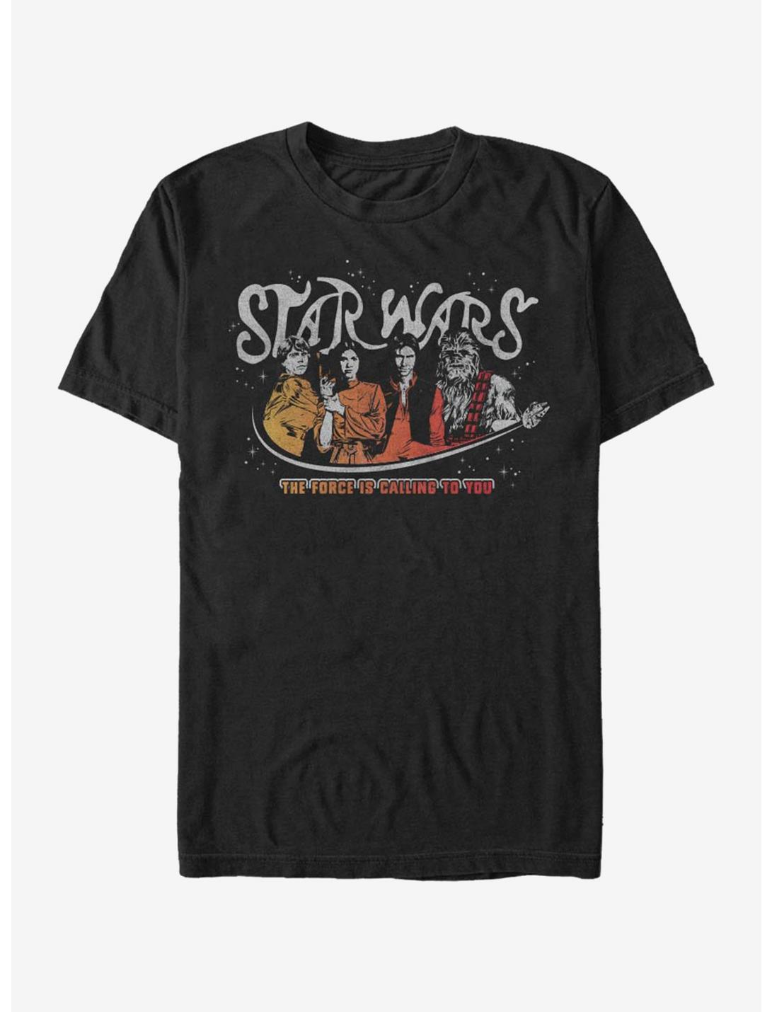 Star Wars Vintage Rockstar Wars T-Shirt, BLACK, hi-res