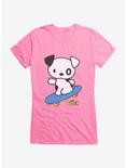 It's Pooch Skateboarding Girls T-Shirt, , hi-res