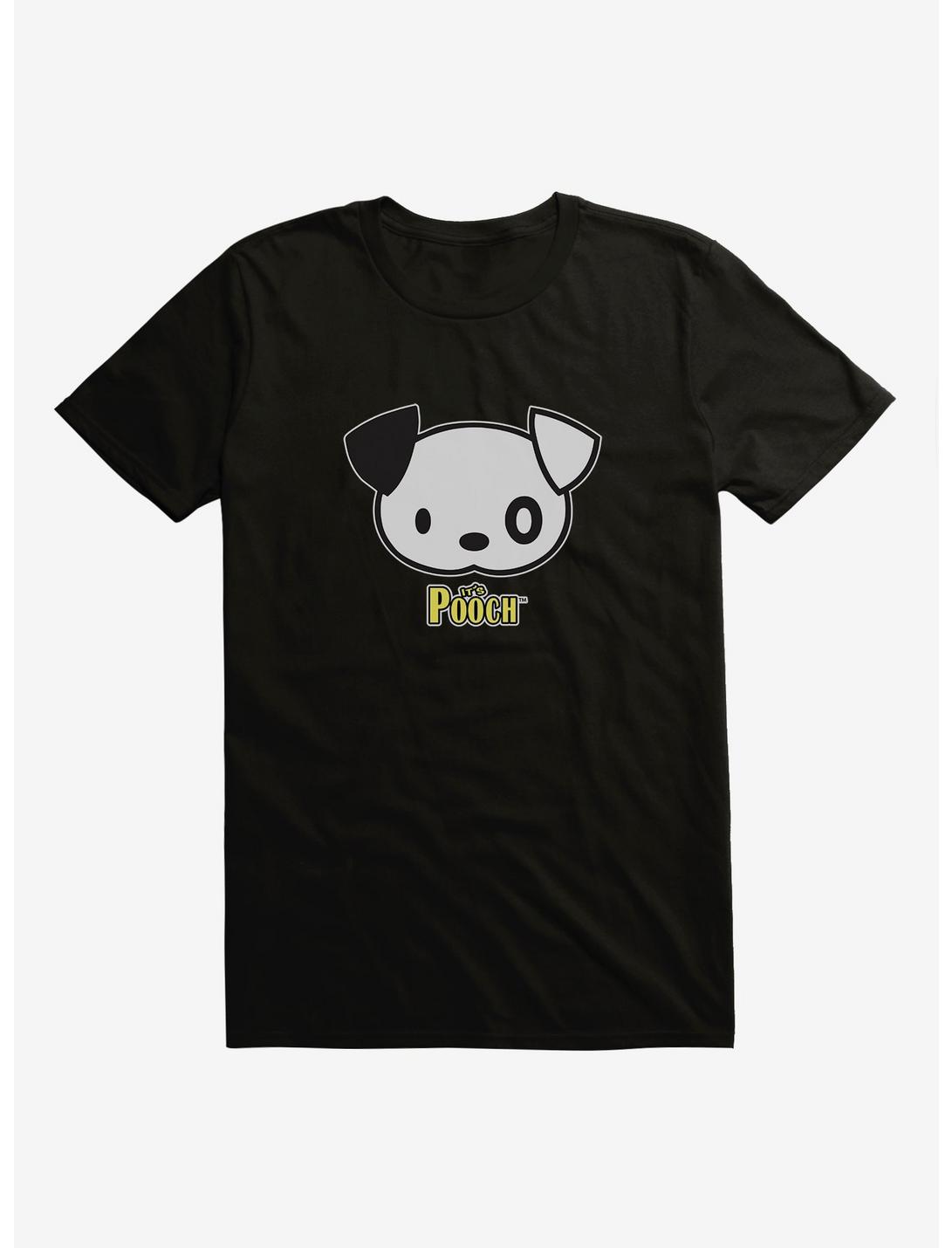 It's Pooch Face Logo T-Shirt, BLACK, hi-res