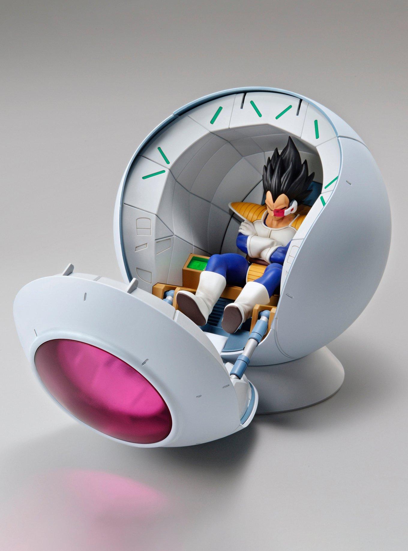Bandai Dragon Ball Z Saiyan Space Pod Figure-Rise Mechanics Model Kit, , hi-res