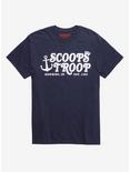 Stranger Things Scoops Troop T-Shirt, WHITE, hi-res