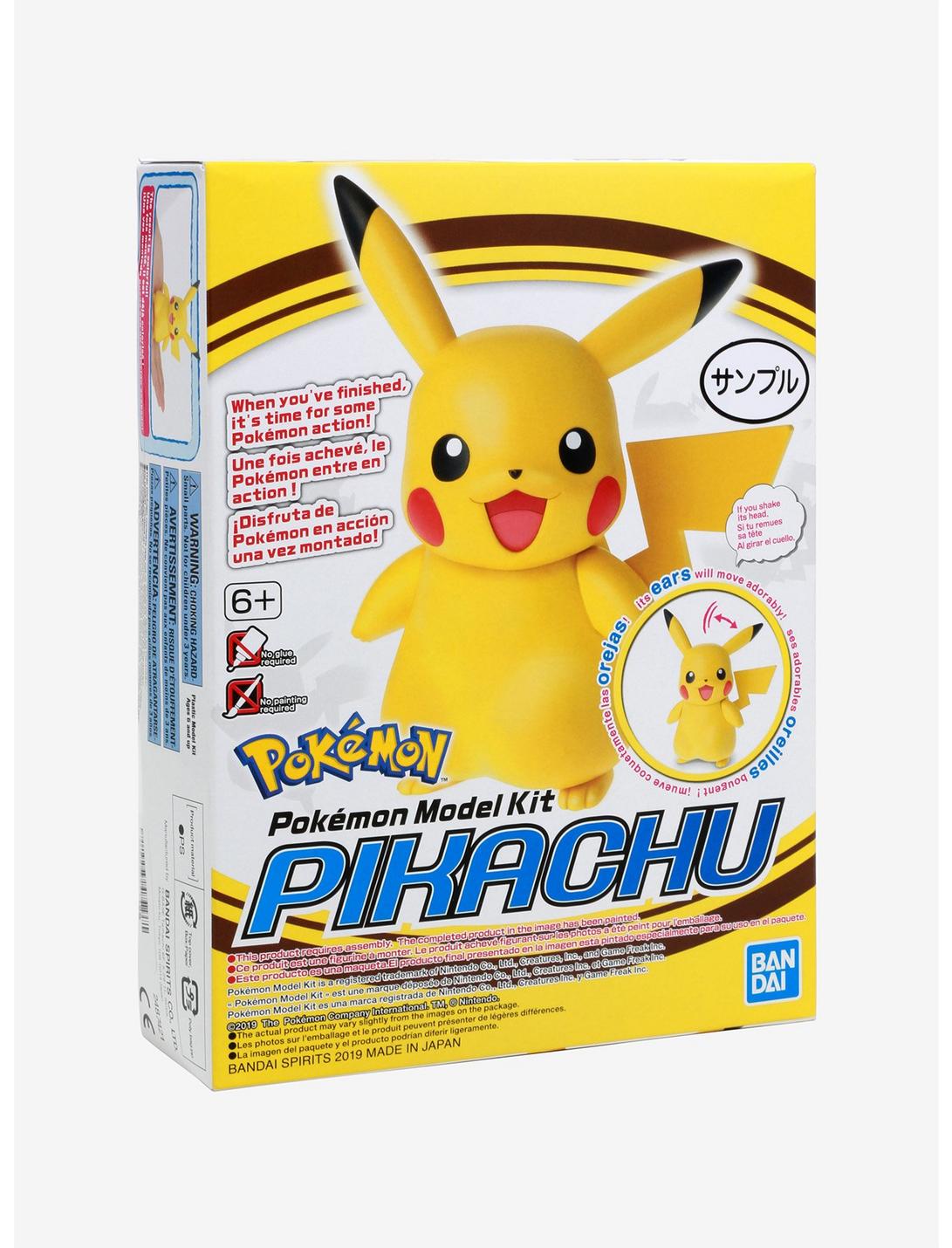 Plus Size Bandai Pokémon Pikachu Model Kit, , hi-res
