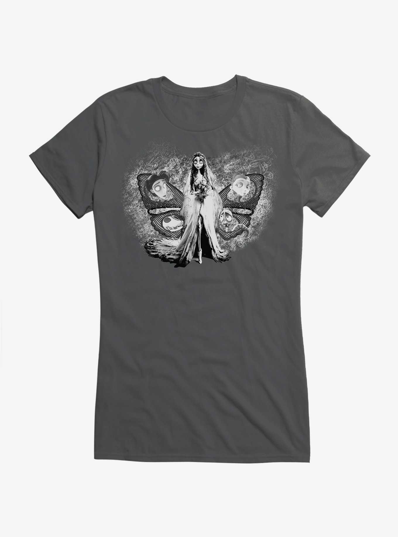 Corpse Bride Characters Butterfly Girls T-Shirt, , hi-res
