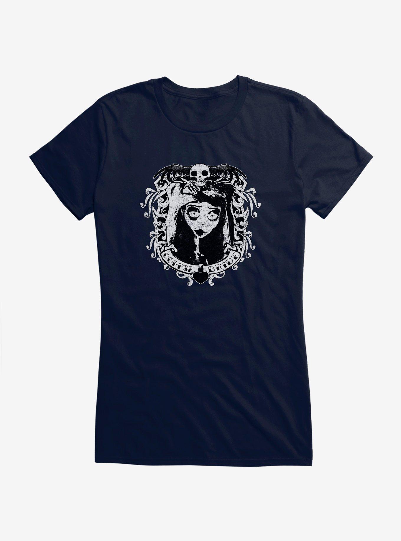 Corpse Bride Emily Bride Portrait Girls T-Shirt, , hi-res