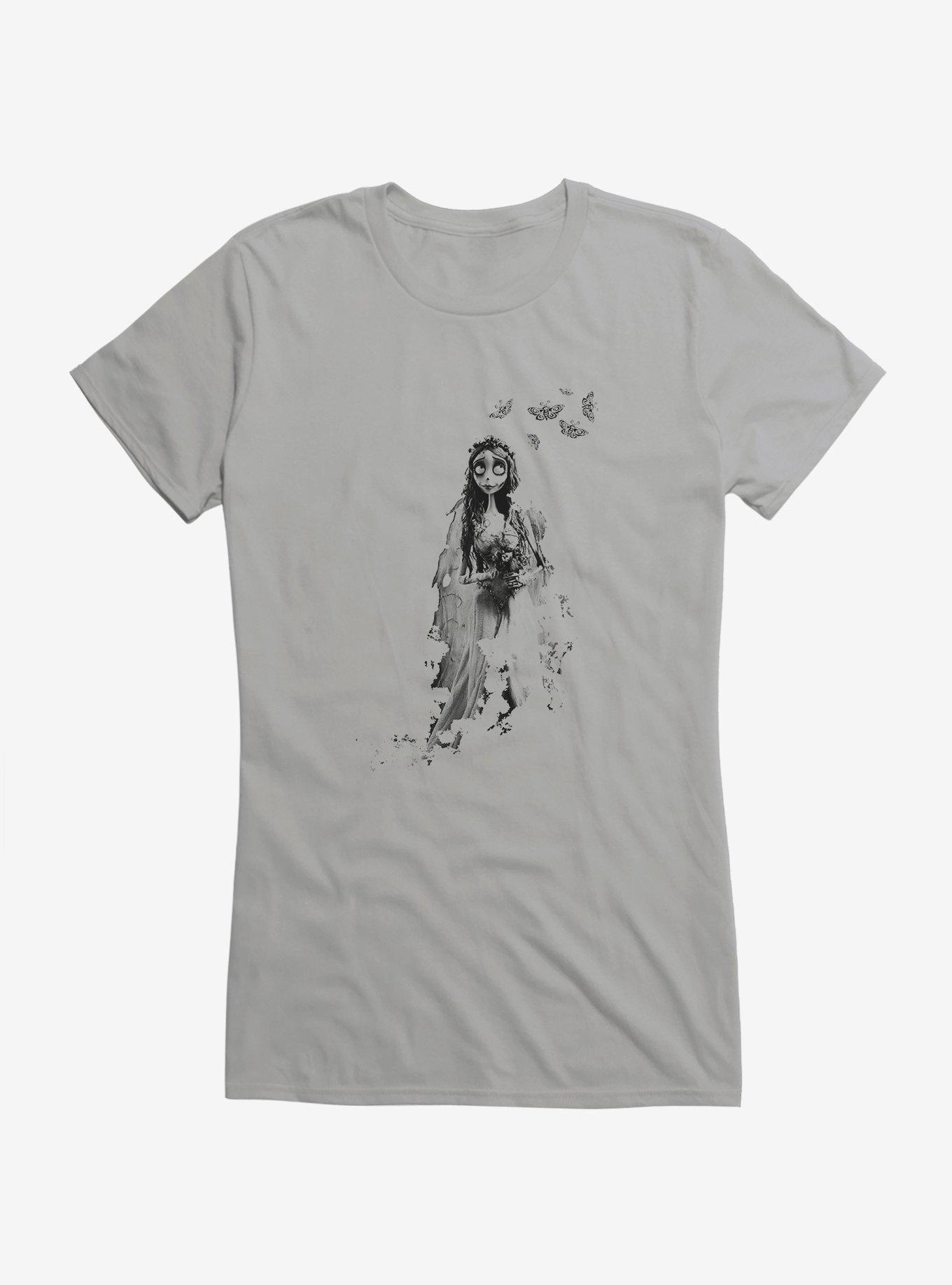 Corpse Bride Emily Butterflies Girls T-Shirt, , hi-res