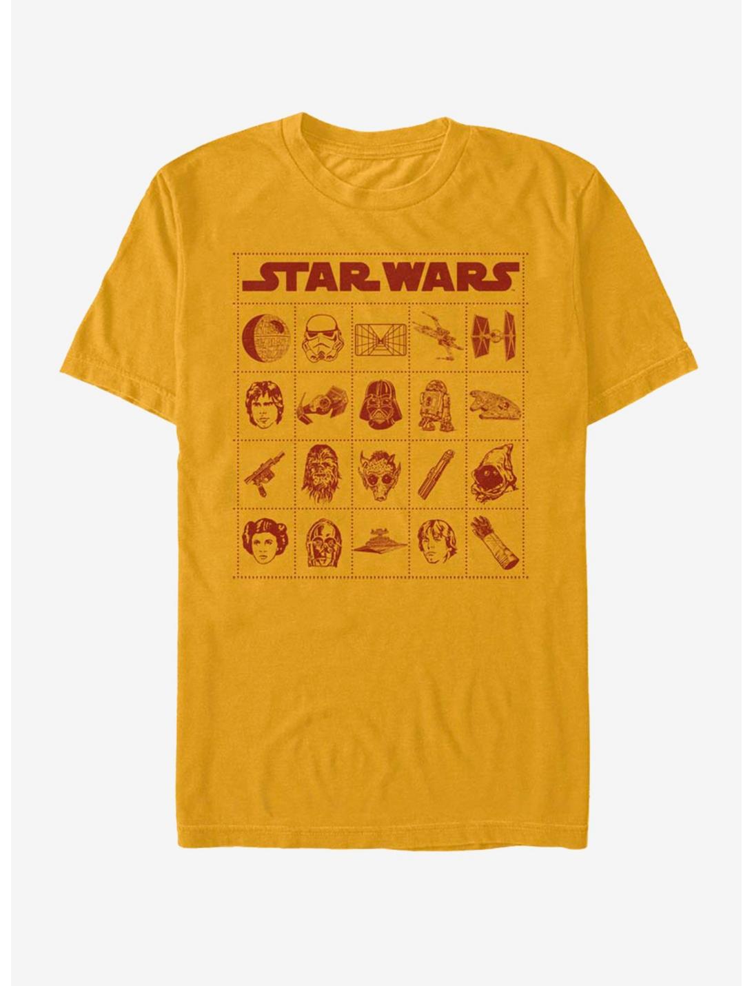 Star Wars Rebel Bingo T-Shirt, GOLD, hi-res