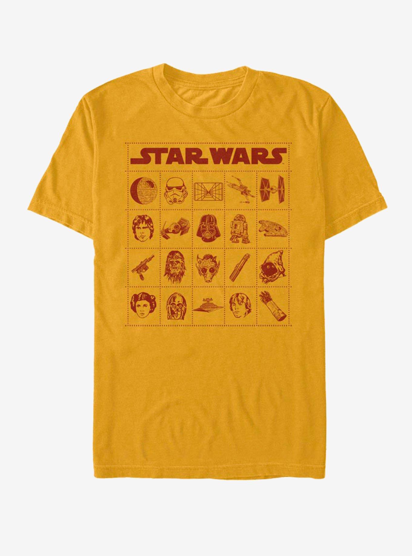 Star Wars Rebel Bingo T-Shirt, GOLD, hi-res