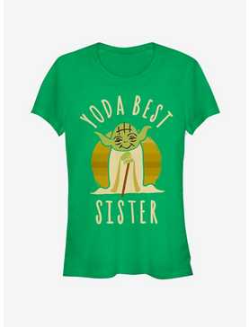 Star Wars Best Sister Yoda Says Girls T-Shirt, , hi-res