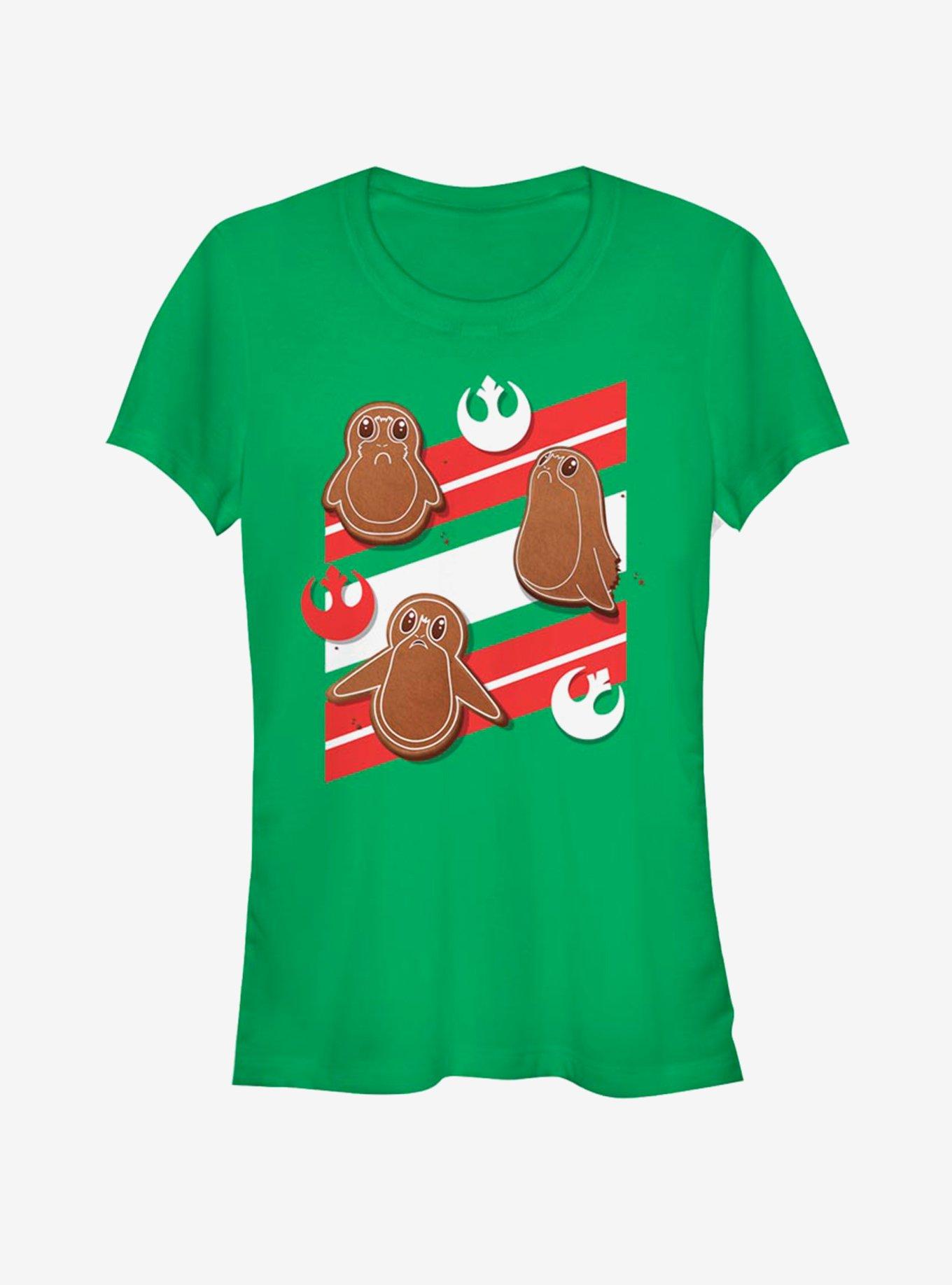 Star Wars Ginger Porgs Girls T-Shirt, KELLY, hi-res