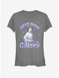 Star Wars Best Mom In Galaxy Girls T-Shirt, CHARCOAL, hi-res