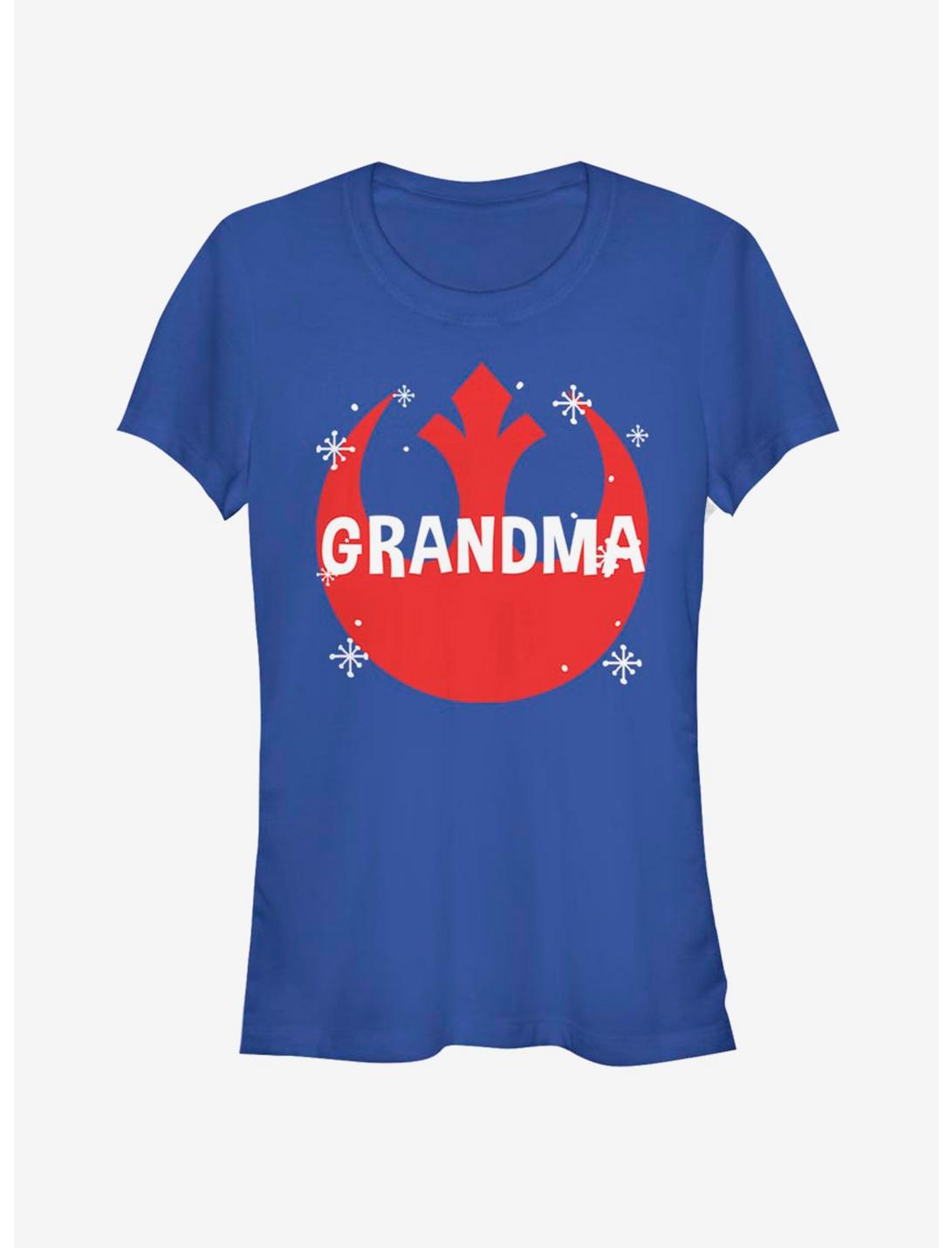 Star Wars Overlay Grandma Girls T-Shirt, ROYAL, hi-res