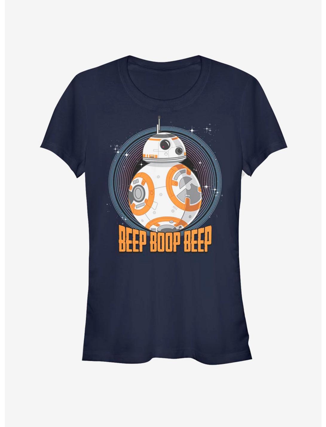 Star Wars BB-8 Beep Girls T-Shirt, NAVY, hi-res