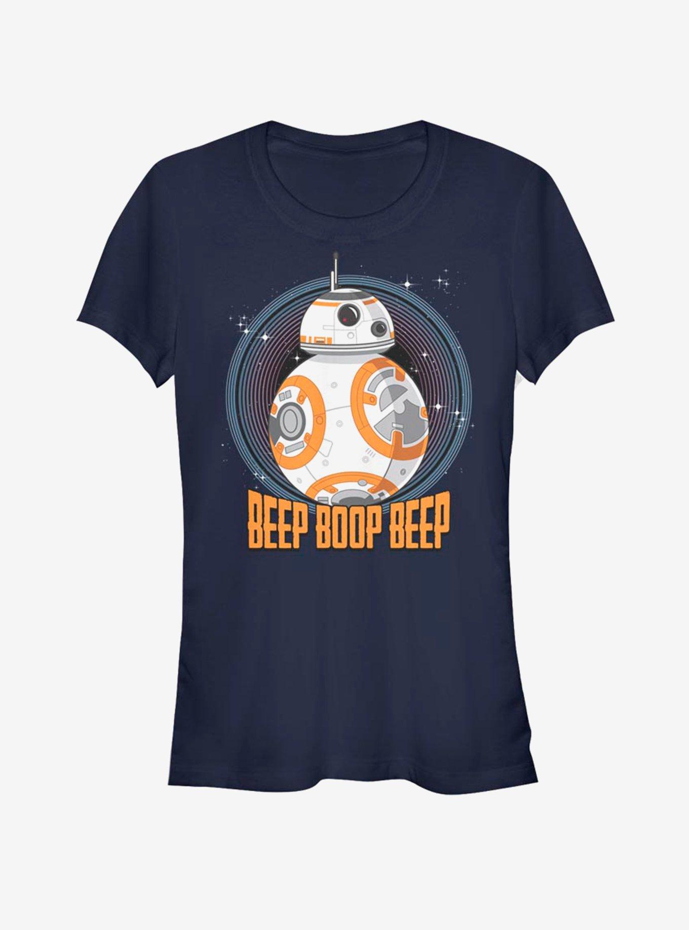 Star Wars BB-8 Beep Girls T-Shirt, NAVY, hi-res