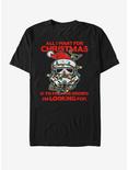 Star Wars Christmas Trooper T-Shirt, BLACK, hi-res