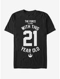 Star Wars Force Sensitive Twenty One T-Shirt, BLACK, hi-res