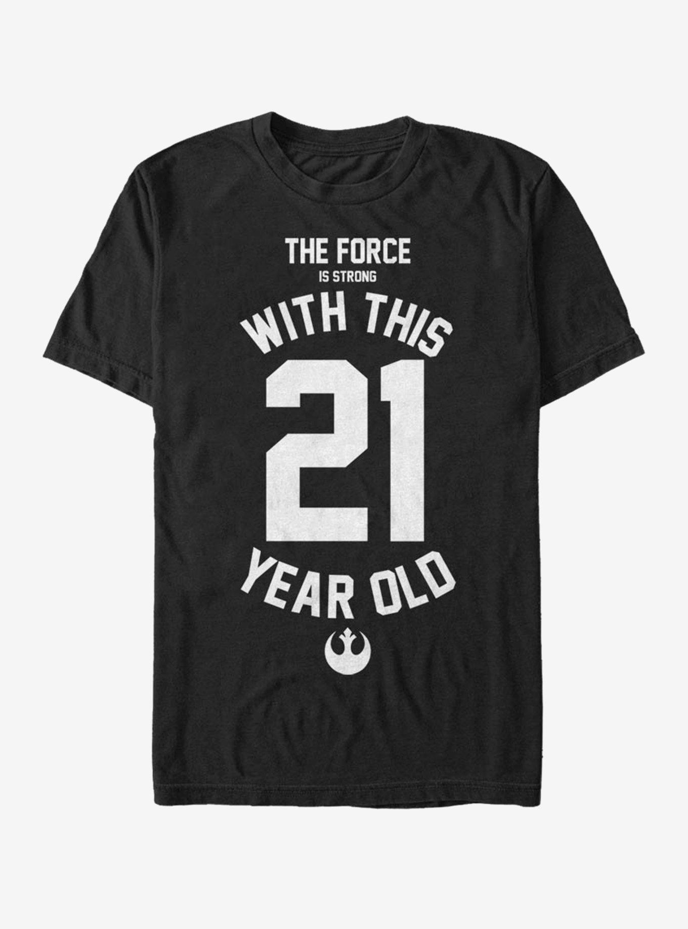 Star Wars Force Sensitive Twenty One T-Shirt, BLACK, hi-res