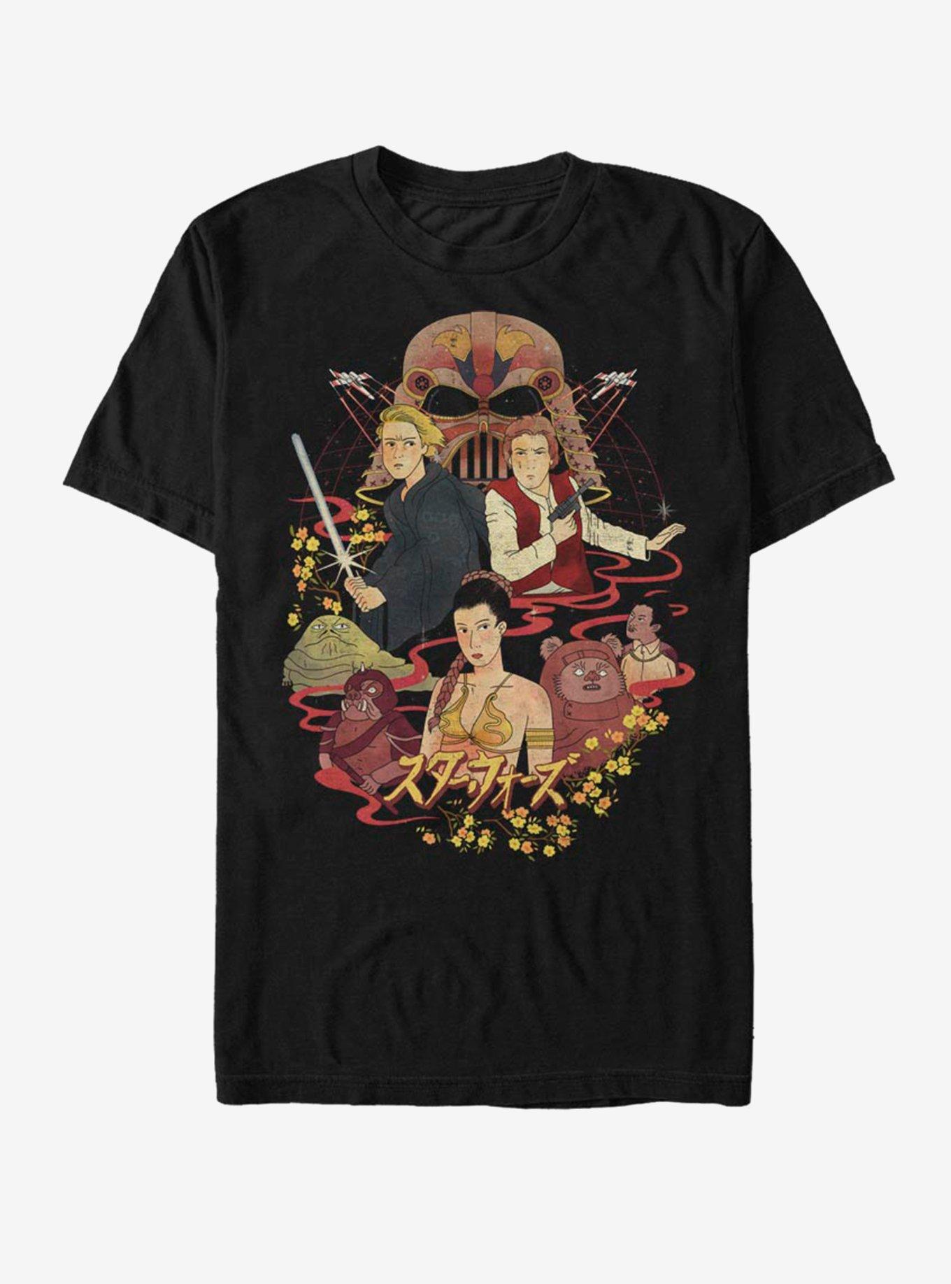Star Wars Episode VI Return of the Jedi T-Shirt, BLACK, hi-res
