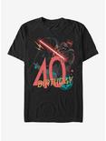 Star Wars Vader 40th B-Day T-Shirt, BLACK, hi-res