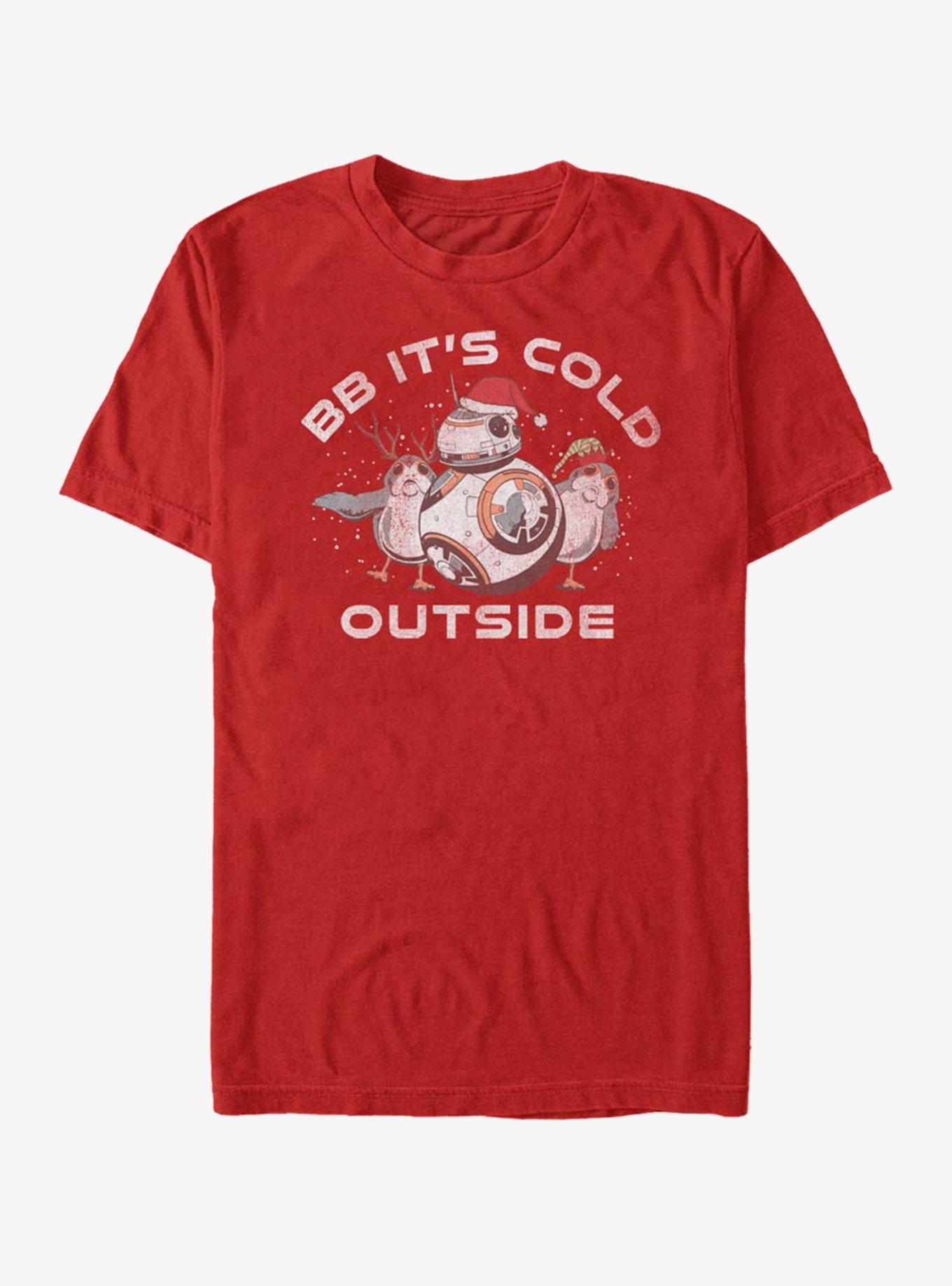 Star Wars BB-8 Cold T-Shirt, RED, hi-res