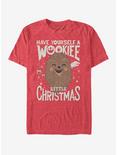 Star Wars Wookiee Christmas T-Shirt, RED HTR, hi-res