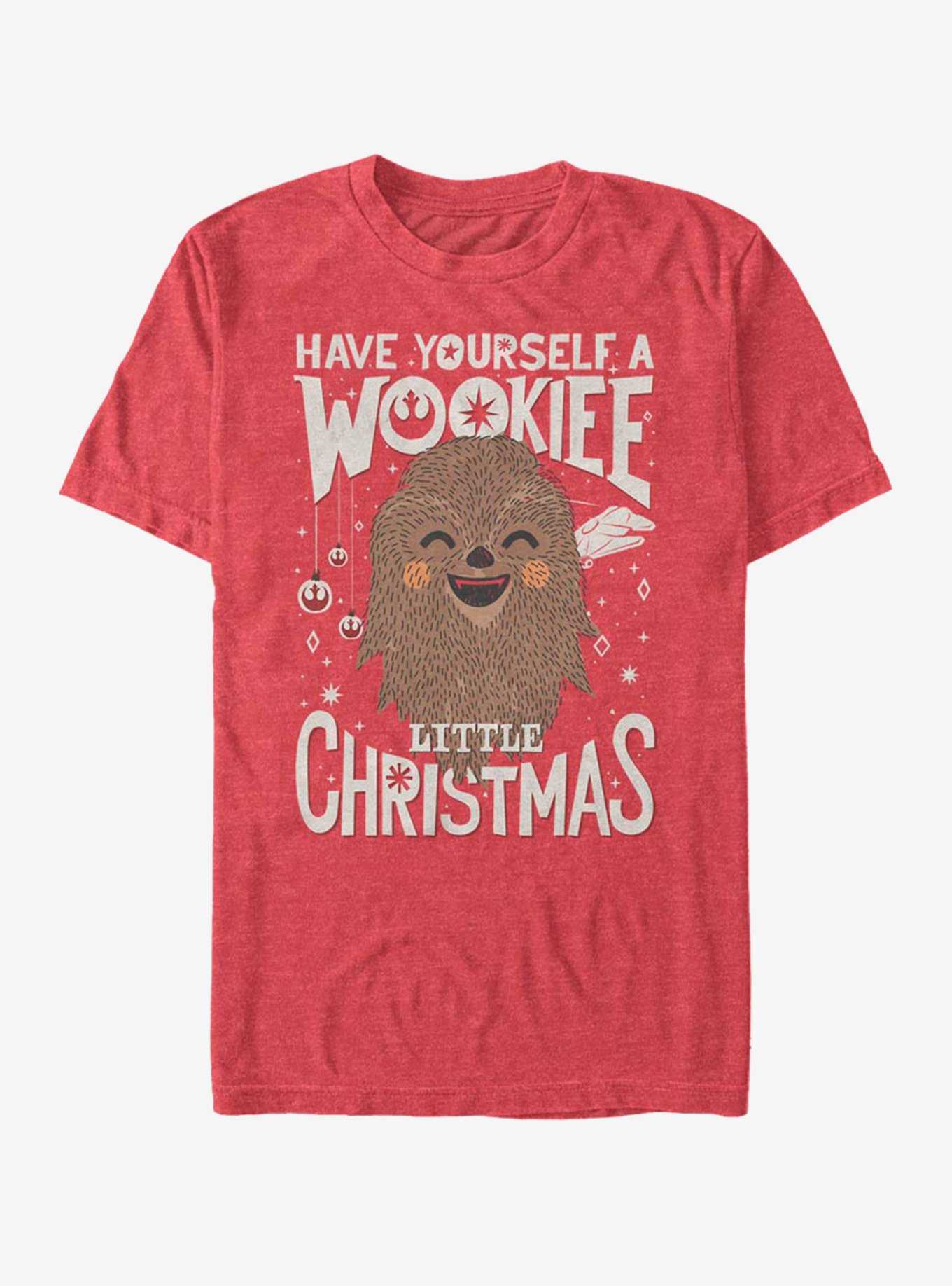 Star Wars Wookiee Christmas T-Shirt, , hi-res