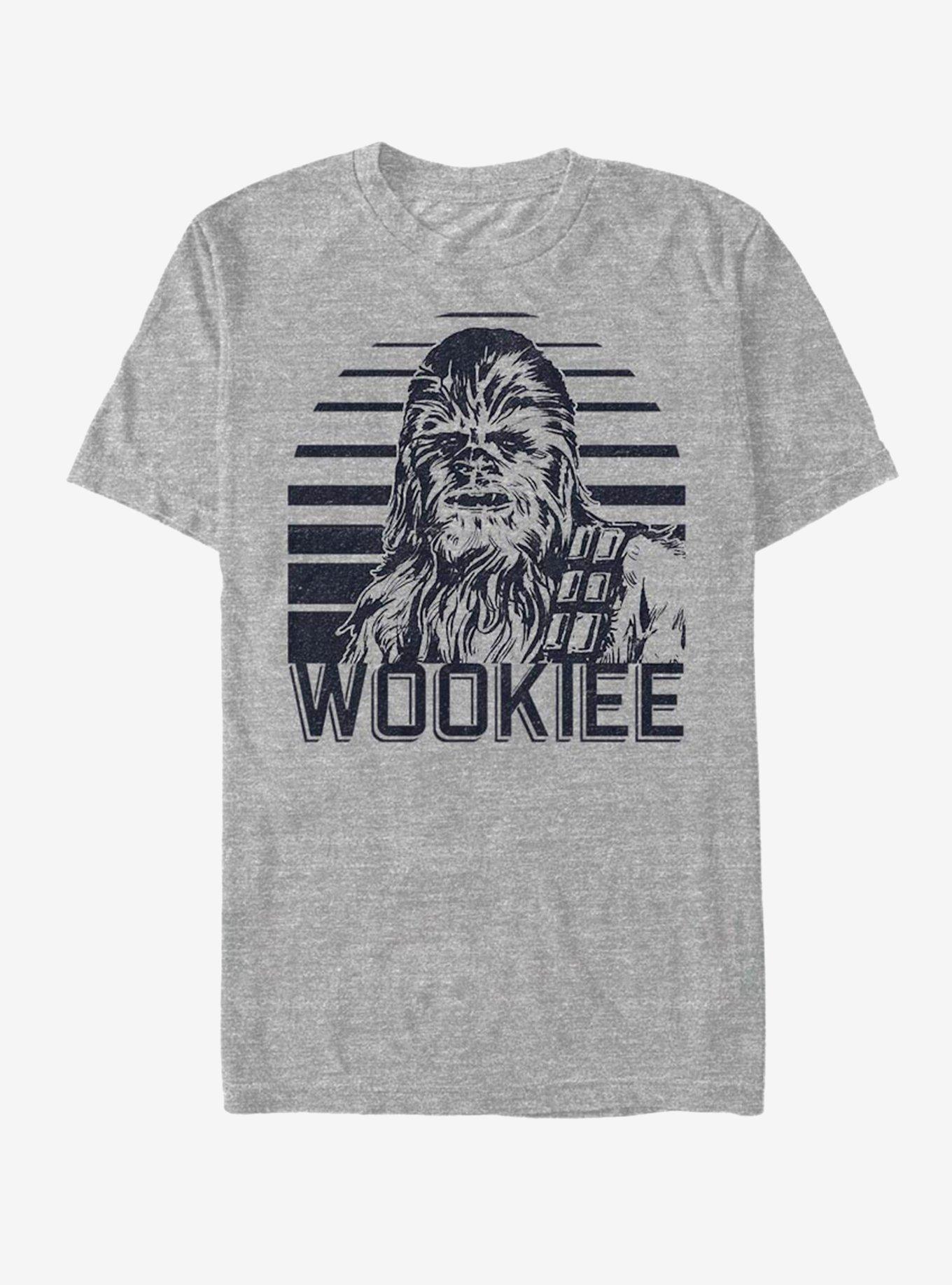 Star Wars Wookiee Portrait T-Shirt, ATH HTR, hi-res
