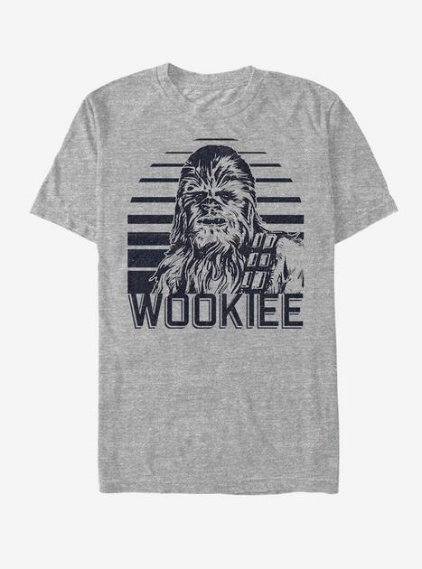 Star Wars Wookiee Portrait T-Shirt - GREY | Hot Topic