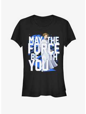 Star Wars Force Stack Leia Girls T-Shirt, , hi-res