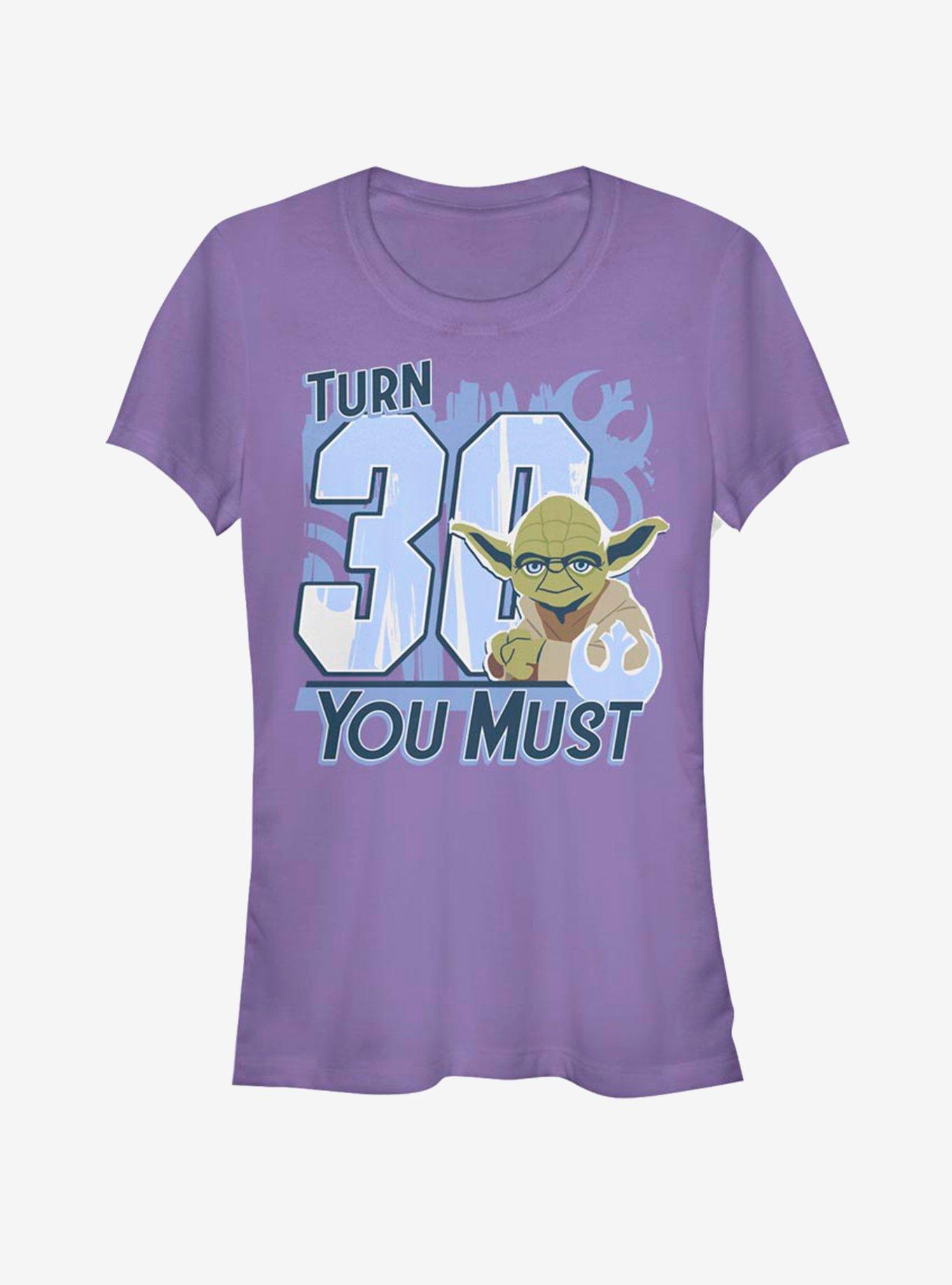 Star Wars Turn 30 You Must Girls T-Shirt, PURPLE, hi-res