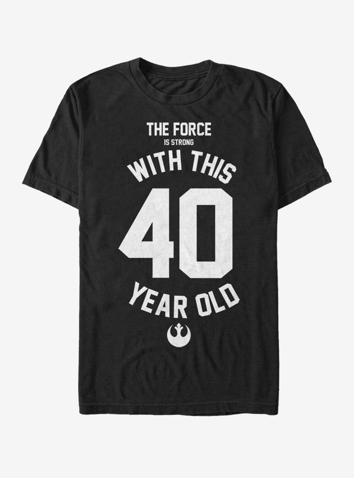 Star Wars Force Sensitive Forty T-Shirt, BLACK, hi-res