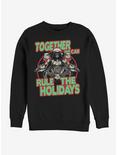 Plus Size Star Wars Rule The Holidays Sweatshirt, BLACK, hi-res