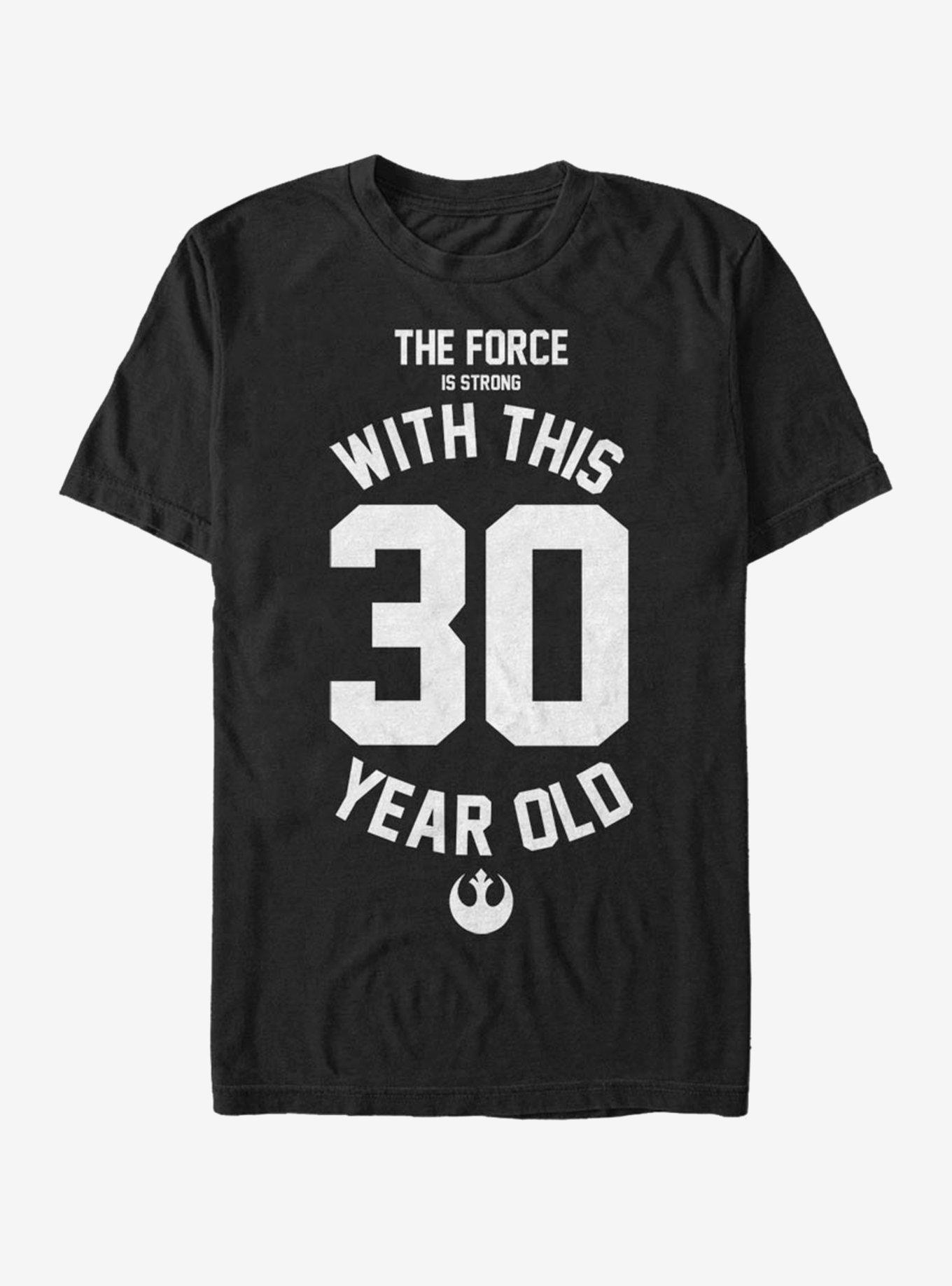 Star Wars Force Sensitive Thirty T-Shirt, , hi-res