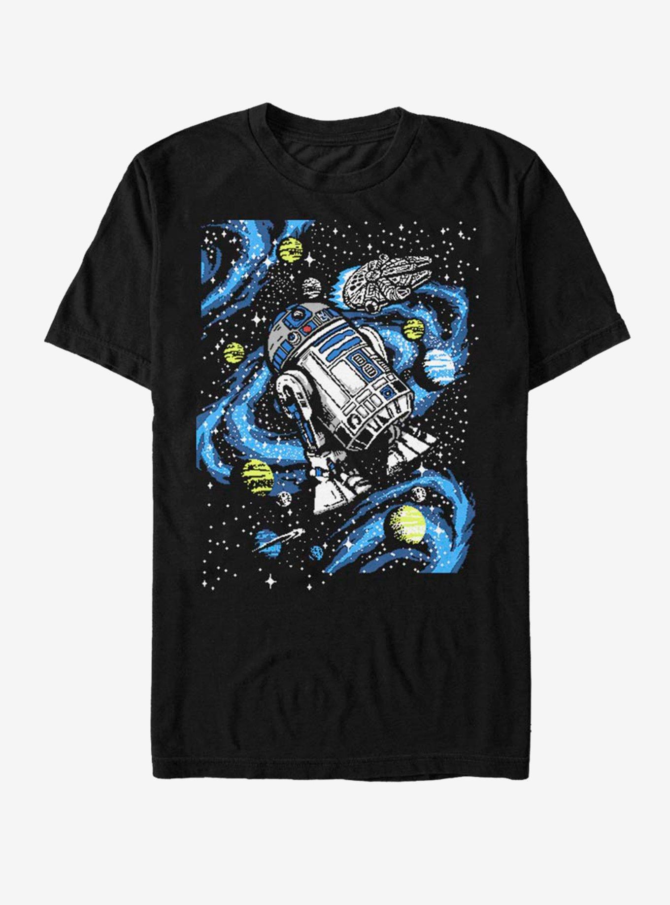 Star Wars R2D2 Floating T-Shirt, BLACK, hi-res