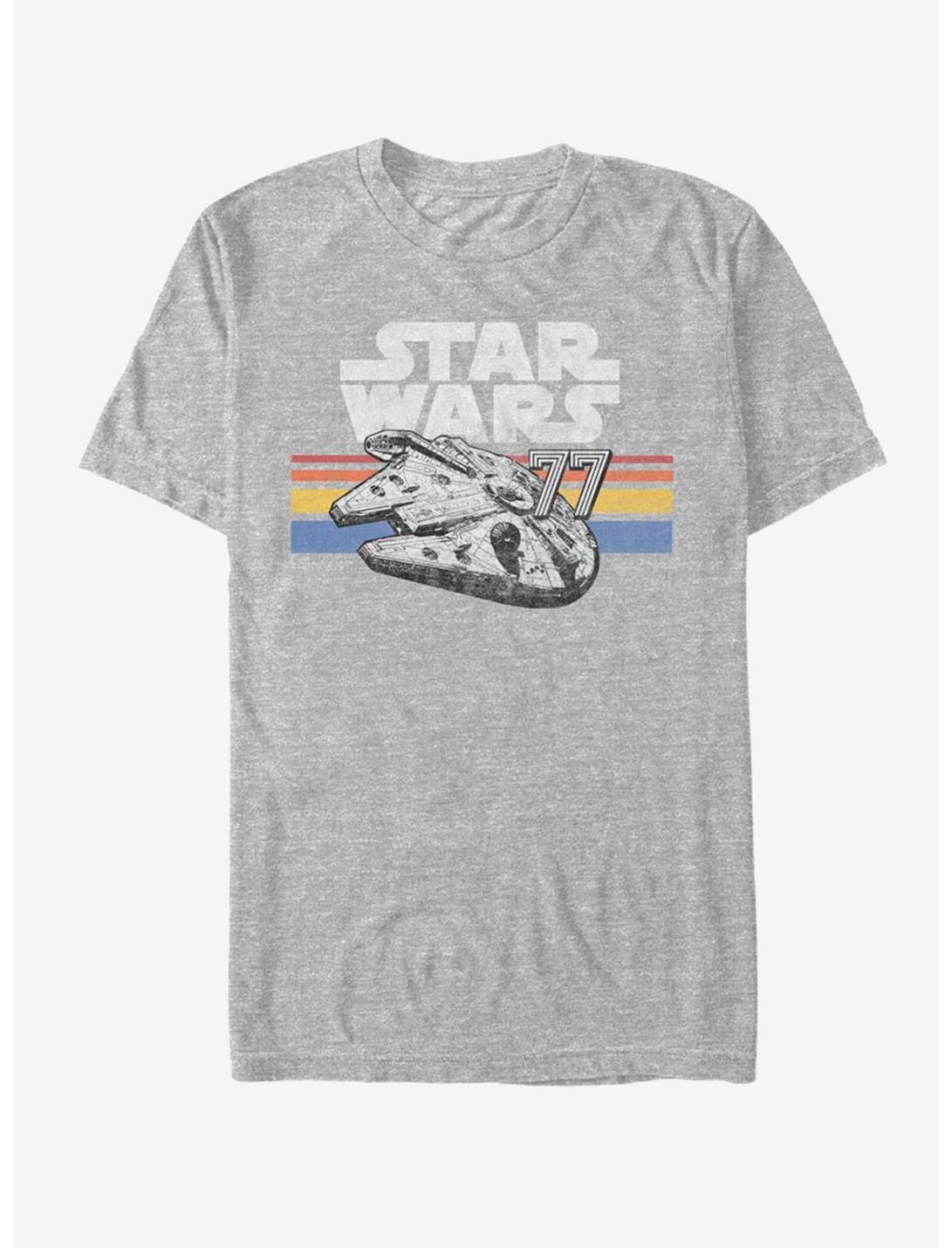 Star Wars Vintage Falcon Stripes T-Shirt, , hi-res
