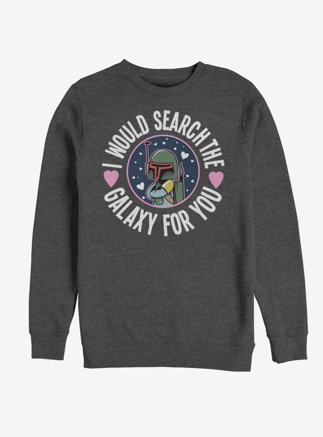 Hot Topic Star Wars Search The Galaxy Sweatshirt MainPlace Mall