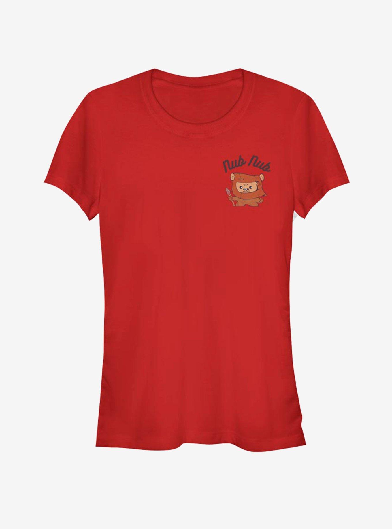 Star Wars Nub Nub Sketch Girls T-Shirt, RED, hi-res