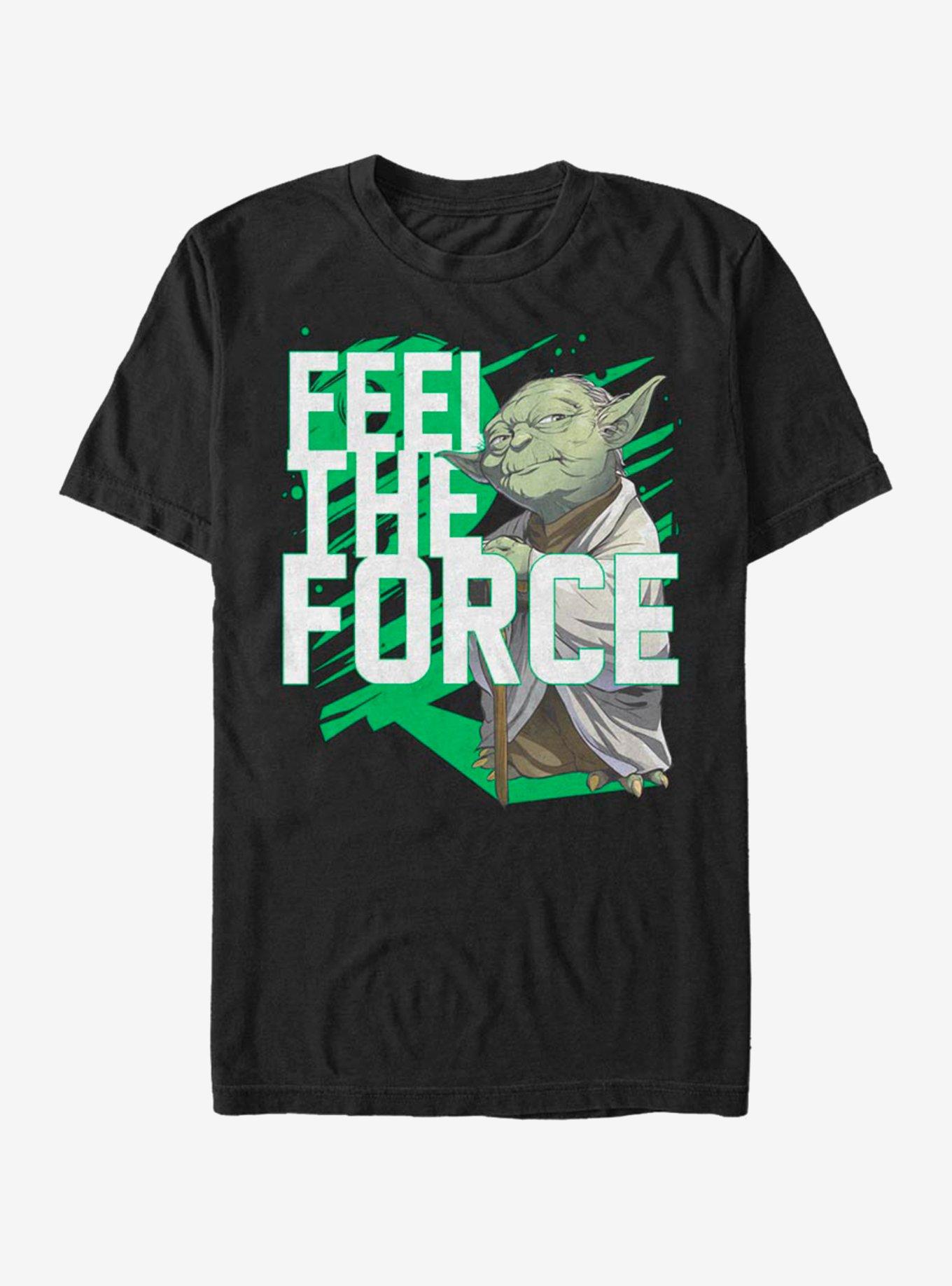 Star Wars Force Stack Yoda T-Shirt, , hi-res