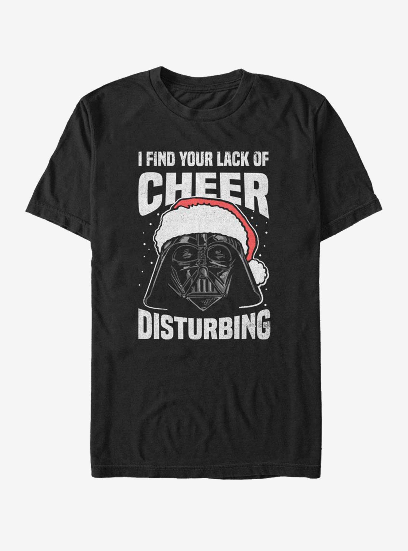 Star Wars Lack Of Cheer T-Shirt, BLACK, hi-res