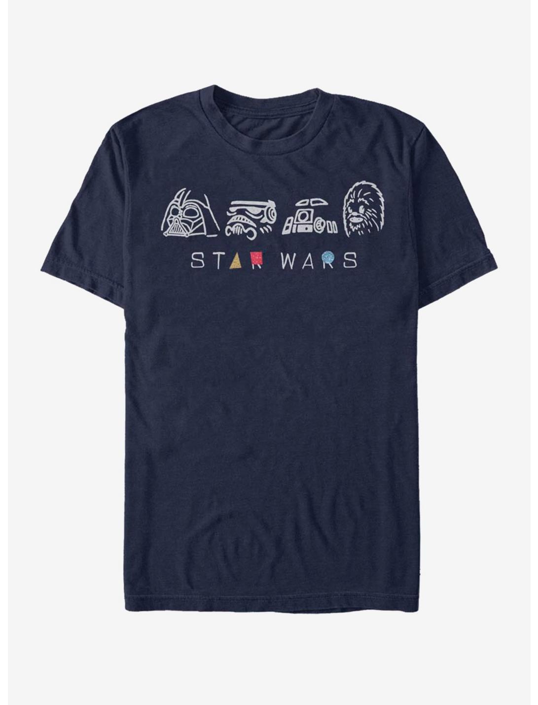 Star Wars Geometry Shine T-Shirt, , hi-res