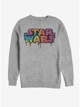Star Wars Tie Dye Drip Sweatshirt, ATH HTR, hi-res