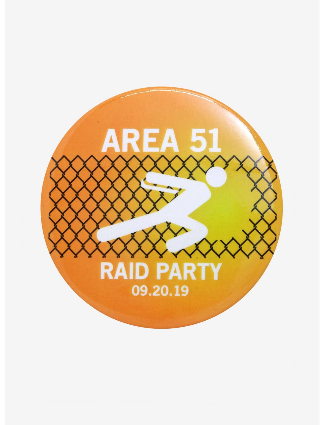 Area 51 Raid Party 3 Inch Pin, , hi-res