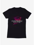 Guild Wars 2 Path Of Fire Logo Womens T-Shirt, BLACK, hi-res