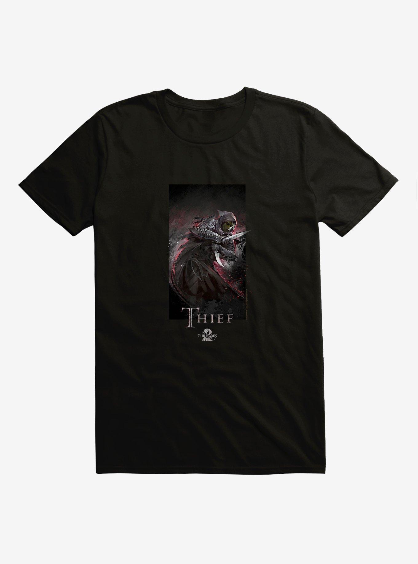 Guild Wars 2 Thief T-Shirt, BLACK, hi-res