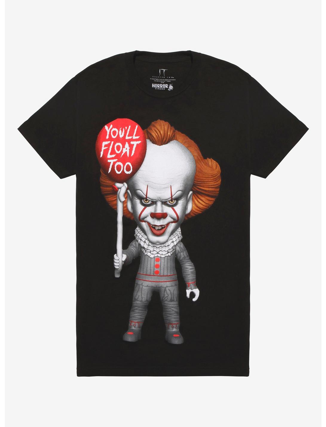 IT Chapter Two Pennywise Titans Figure T-Shirt, MULTI, hi-res