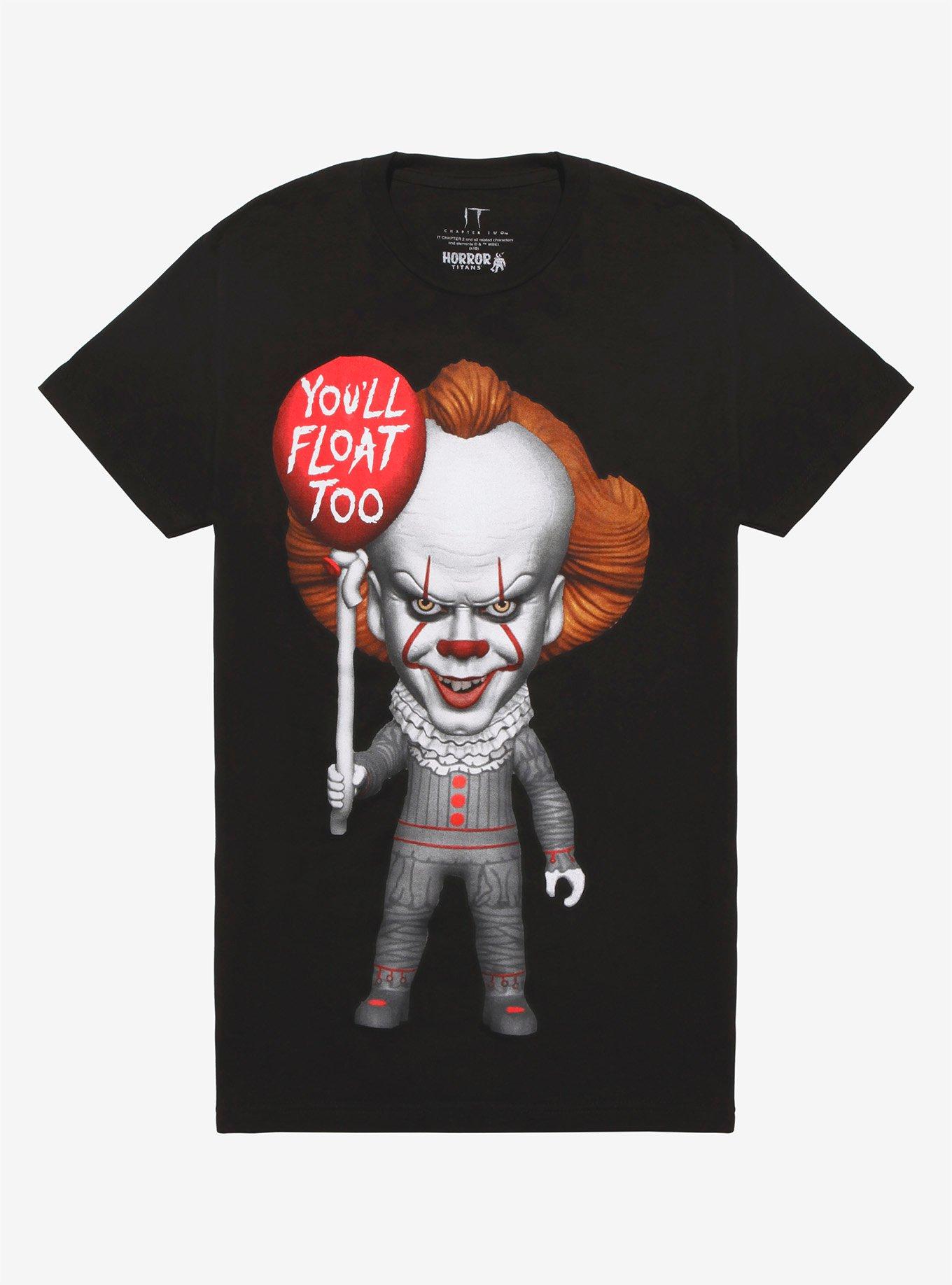 IT Chapter Two Pennywise Titans Figure T-Shirt, MULTI, hi-res