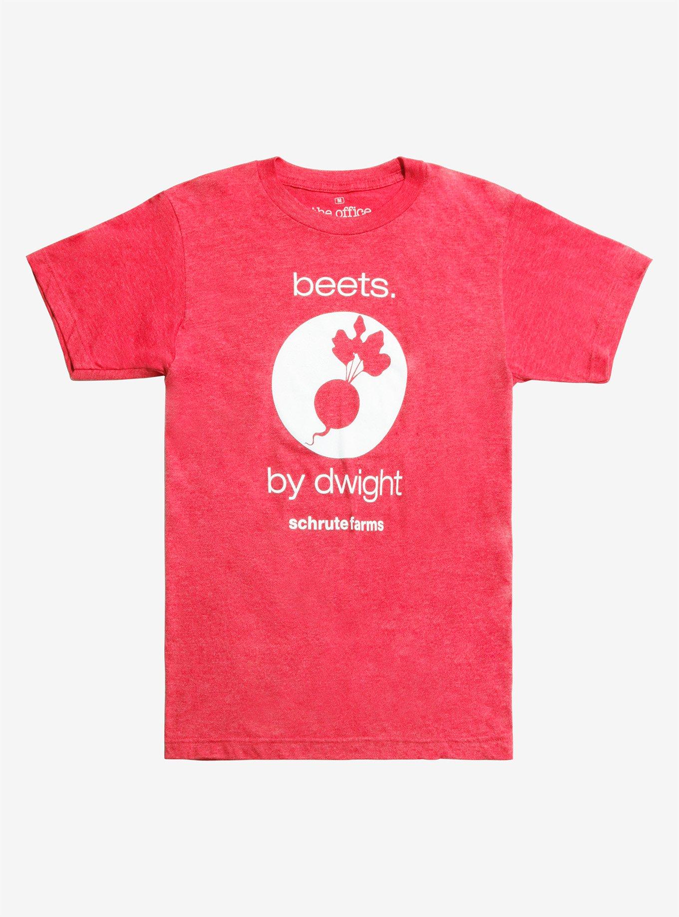 The Office Beets By Dwight T-Shirt, WHITE, hi-res