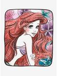 Disney The Little Mermaid Ariel Sketched Plush Throw Blanket, , hi-res