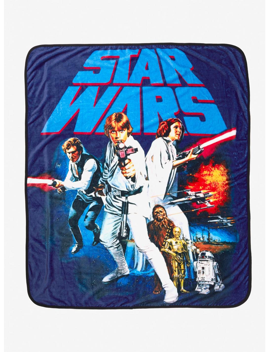 Star Wars Classic Plush Throw Blanket, , hi-res